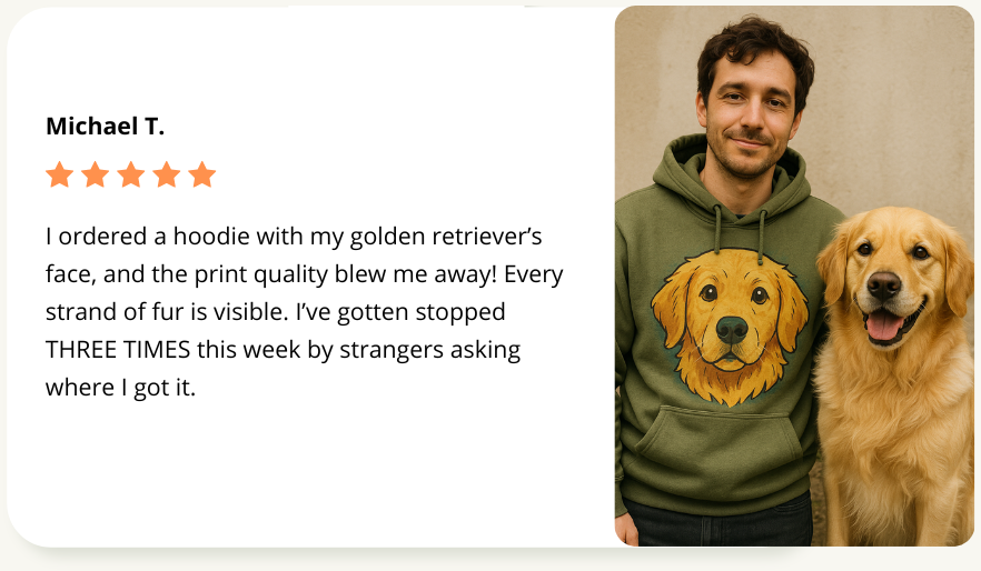 Wearhoodie testimonials 2